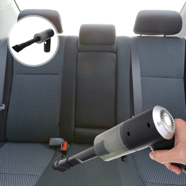 Car Vacuum Cleaner. Multifunctional Portable Wireless Cleaner With LED Light - Image 3