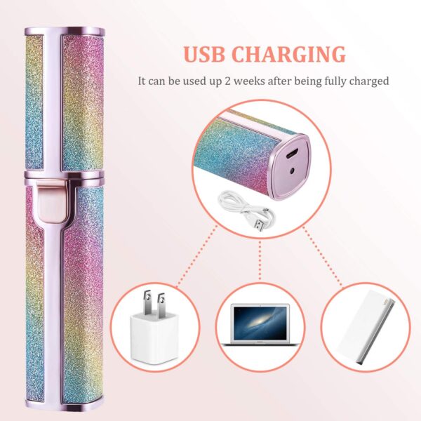 Portable 2-in-1 Lady Shaver Flawless Eyebrow Trimmer - Image 6
