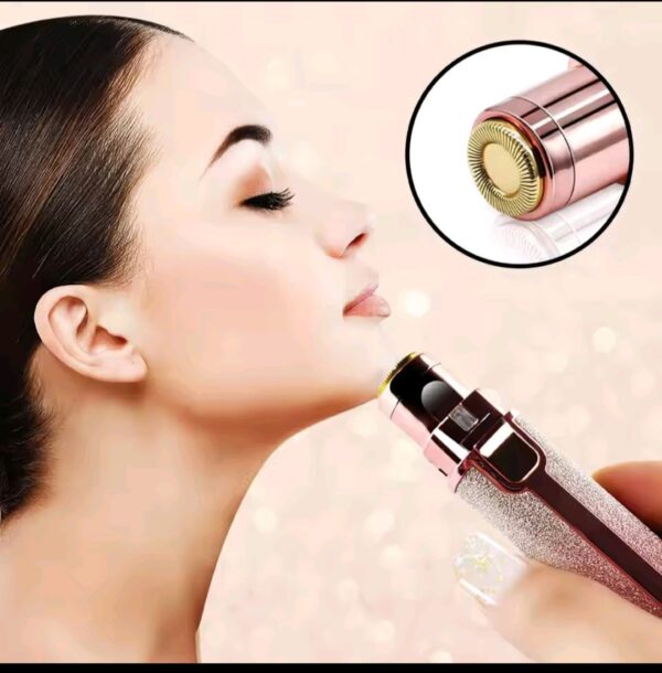 Portable 2-in-1 Lady Shaver Flawless Eyebrow Trimmer - Image 2