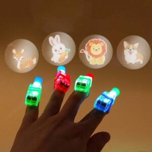 10 Pcs LED Projection Finger Lights