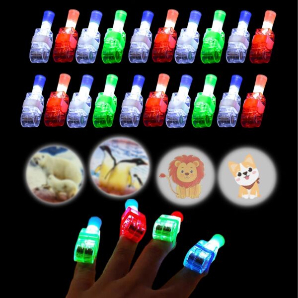 10 Pcs LED Projection Finger Lights - Image 3